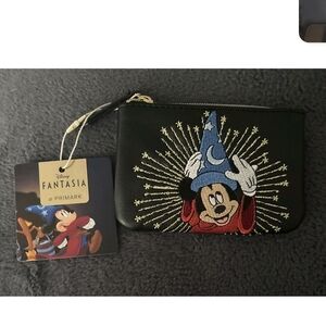 Disney Sorcerer Mickey Sparkle Stars Cosmetic Bag